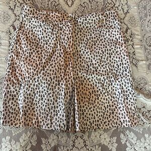 Leopard Print Women's golf skort size 6 golfino